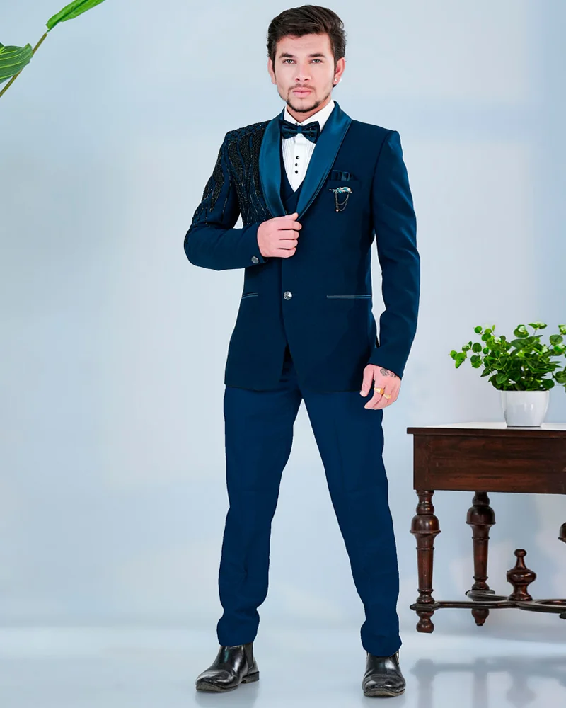 Wedding Wear Rama Imported Fabric Suit for Men