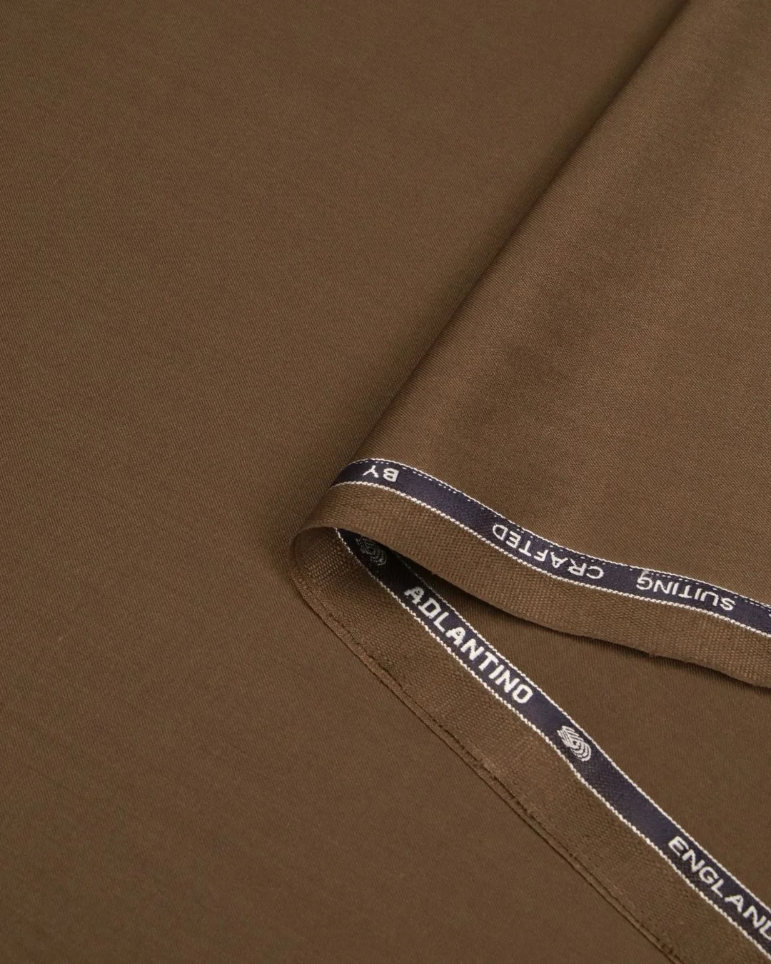 Classic Earthy Brown Plain Poly-Wool
