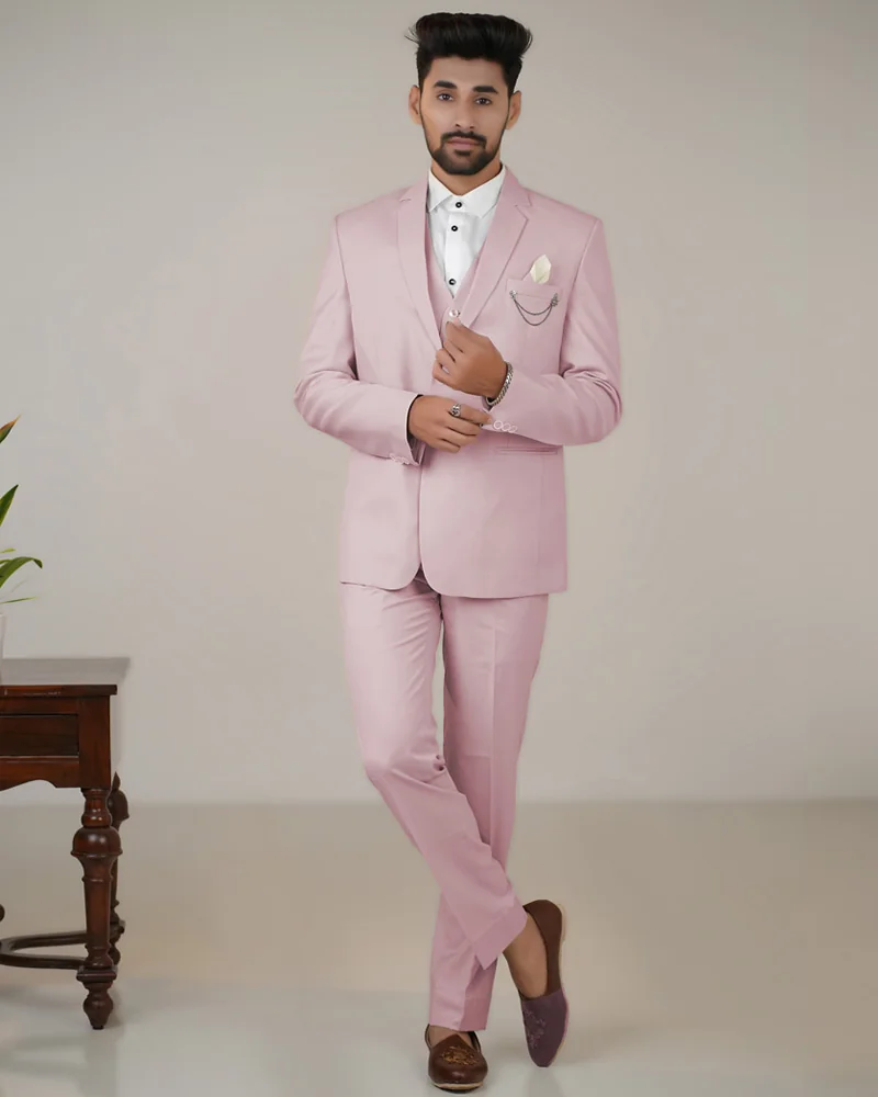 premium fabric suit sea green